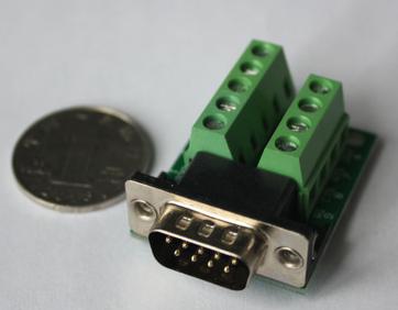DB9 Rs232 485 Screw Terminal