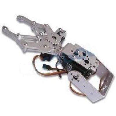 لا الجمعية مجموعة كاملة DIY 2DOF الروبوت ذراع مناور مخلب + 2PCS MG995 + 2PCS قرن المؤازرة